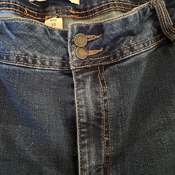 Cato Stylish Blue Straight Leg Women's Jeans - Picture 4 of 5